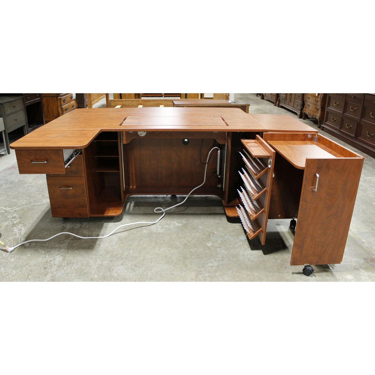 Sewing/Craft Table Cabinet