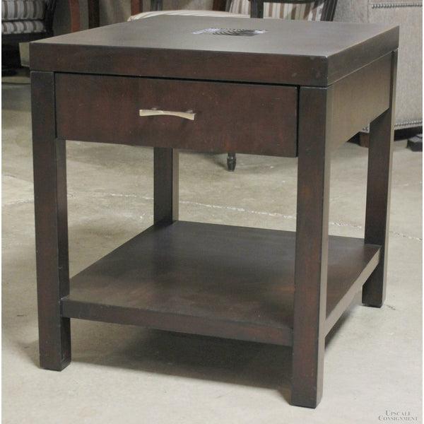 B.Smith by Hammary Dark Modern End Table