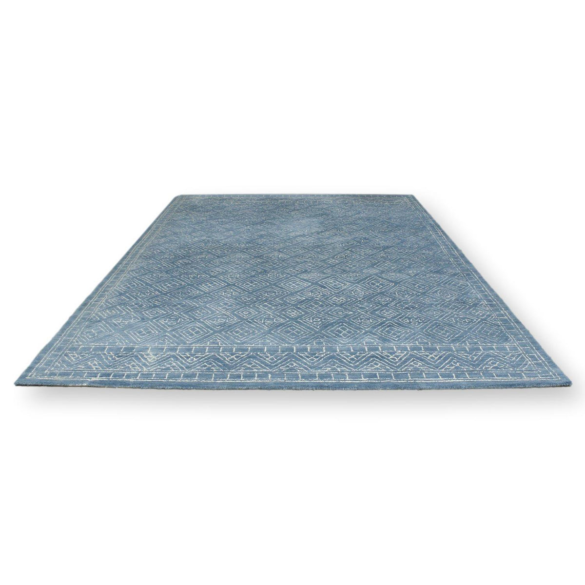 Bashian 8' 5" X 11' 7" Blue & Cream Area Rug