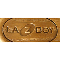 La-Z-Boy Blue Leather Rocking Recliner