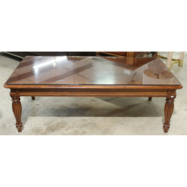 Thomasville Coffee Table w/Protective Glass