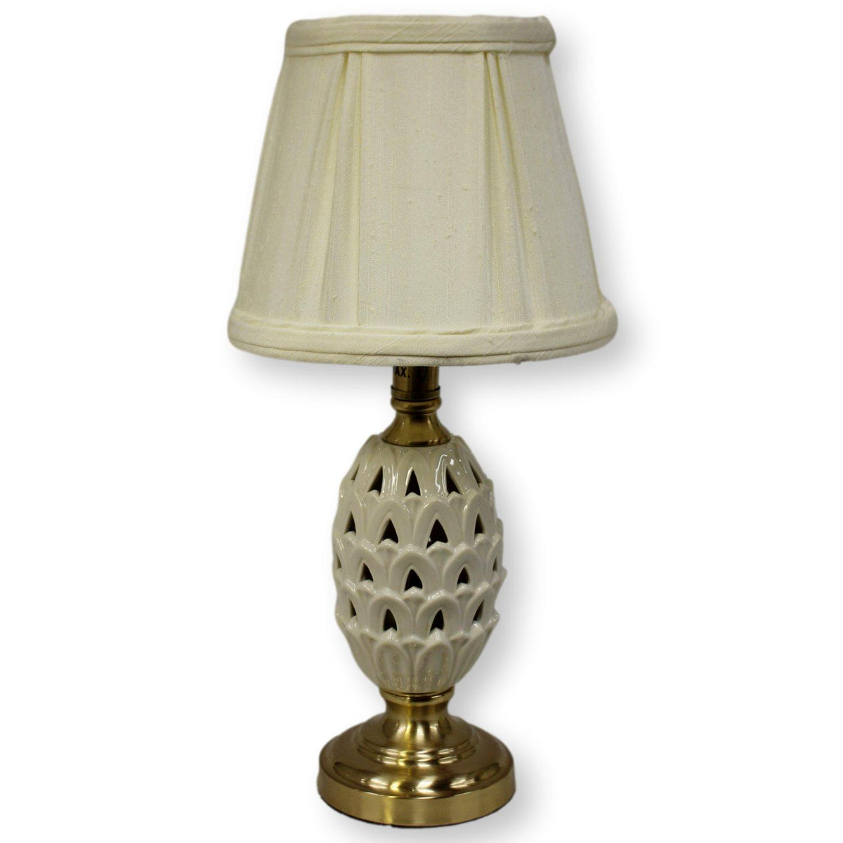 Lenox/Quoizel Artichoke Finial Accent Table Lamp