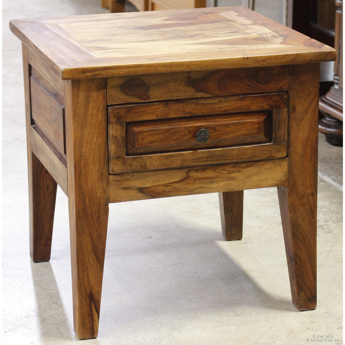 Mango Wood End Table