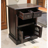 Dark Mahogany Cabinet