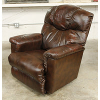 La-Z-Boy Brown Leather Rocking Recliner