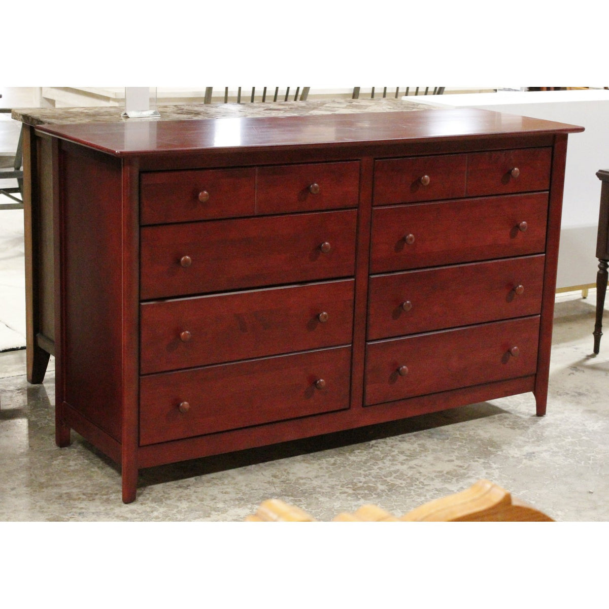 Nadeau Furniture Cherrytone 8 Drawer Dresser
