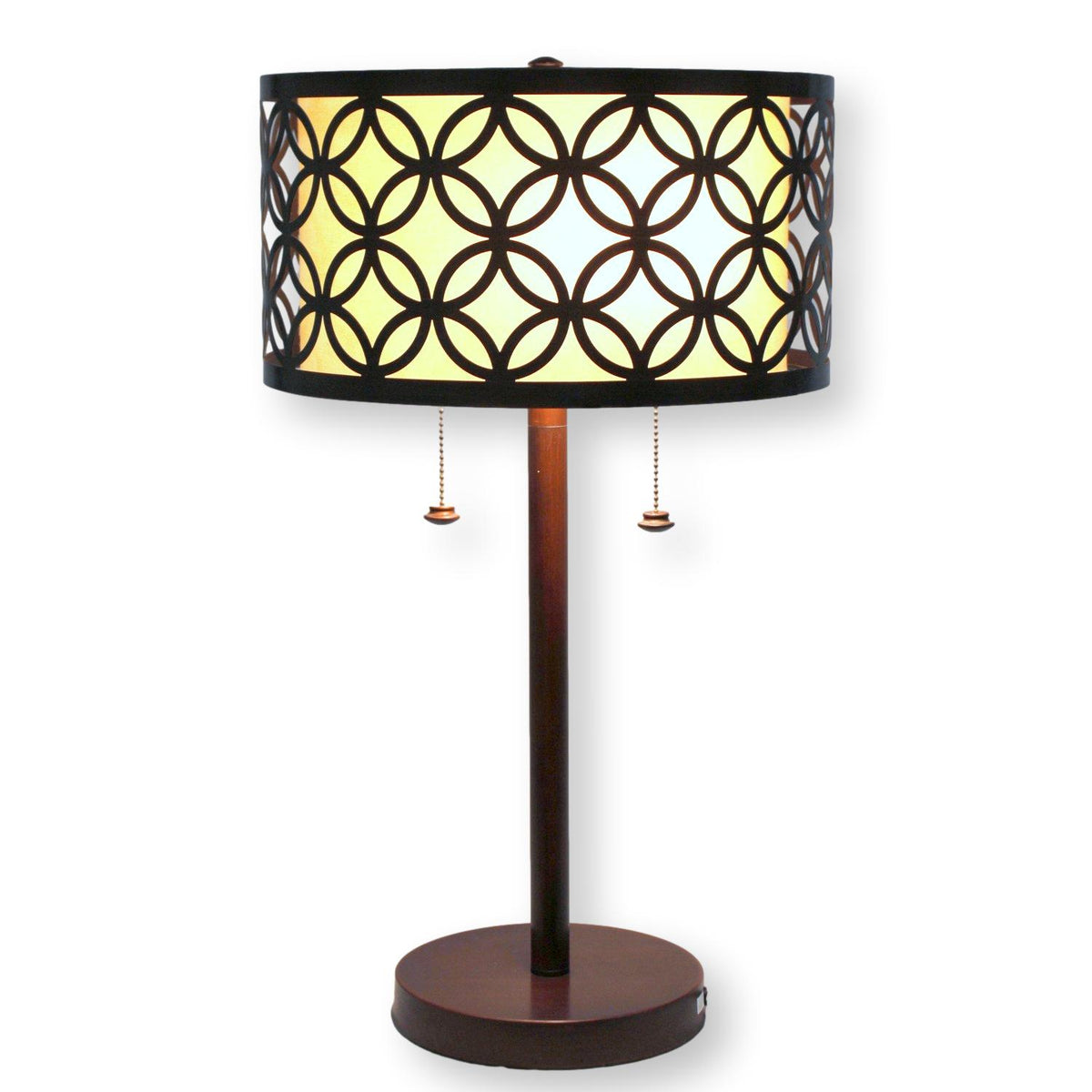 Double Shade Table Lamp