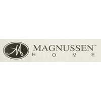 Magnussen Home "Carleton" 2 Drawer Inlaid Top Nightstand