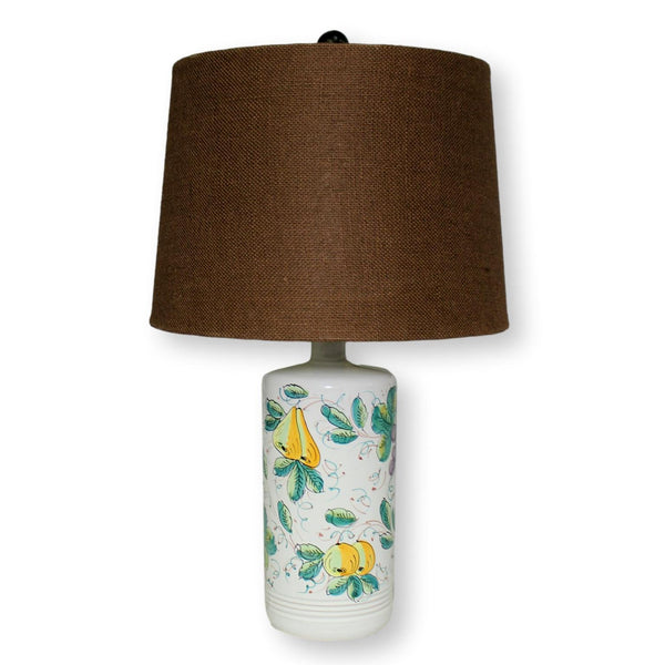 Italian Hand Painted Ceramic Table Lamp