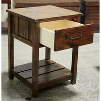 Pottery Barn Rustic One Drawer Nightstand