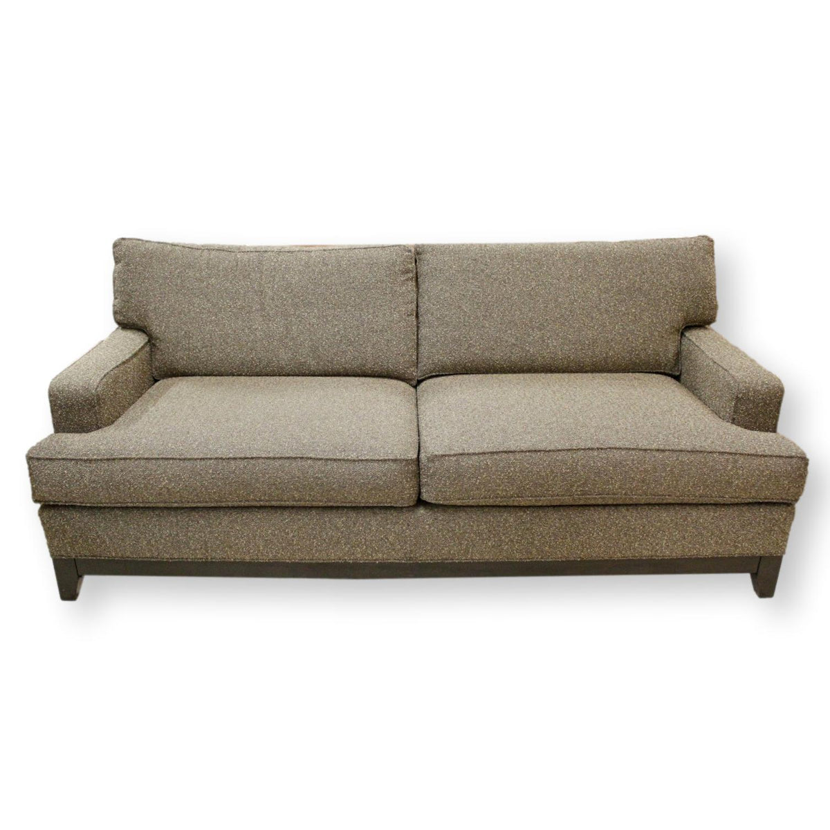 Ethan Allen Brown Sofa
