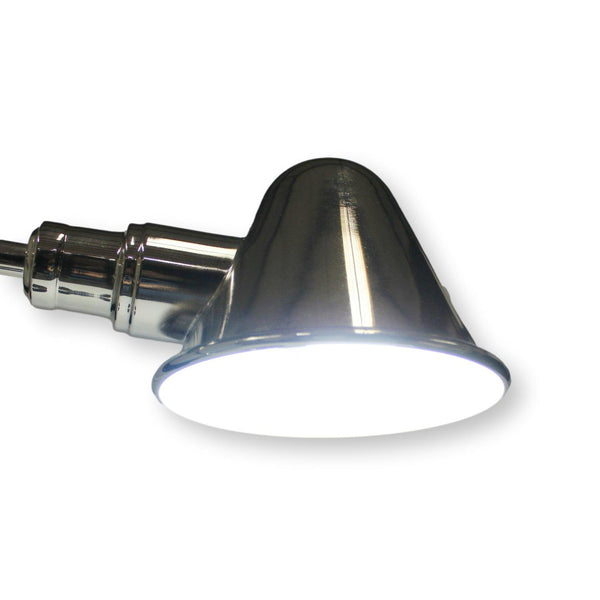 Ralph Lauren Chrome Pharmacy Table Lamp