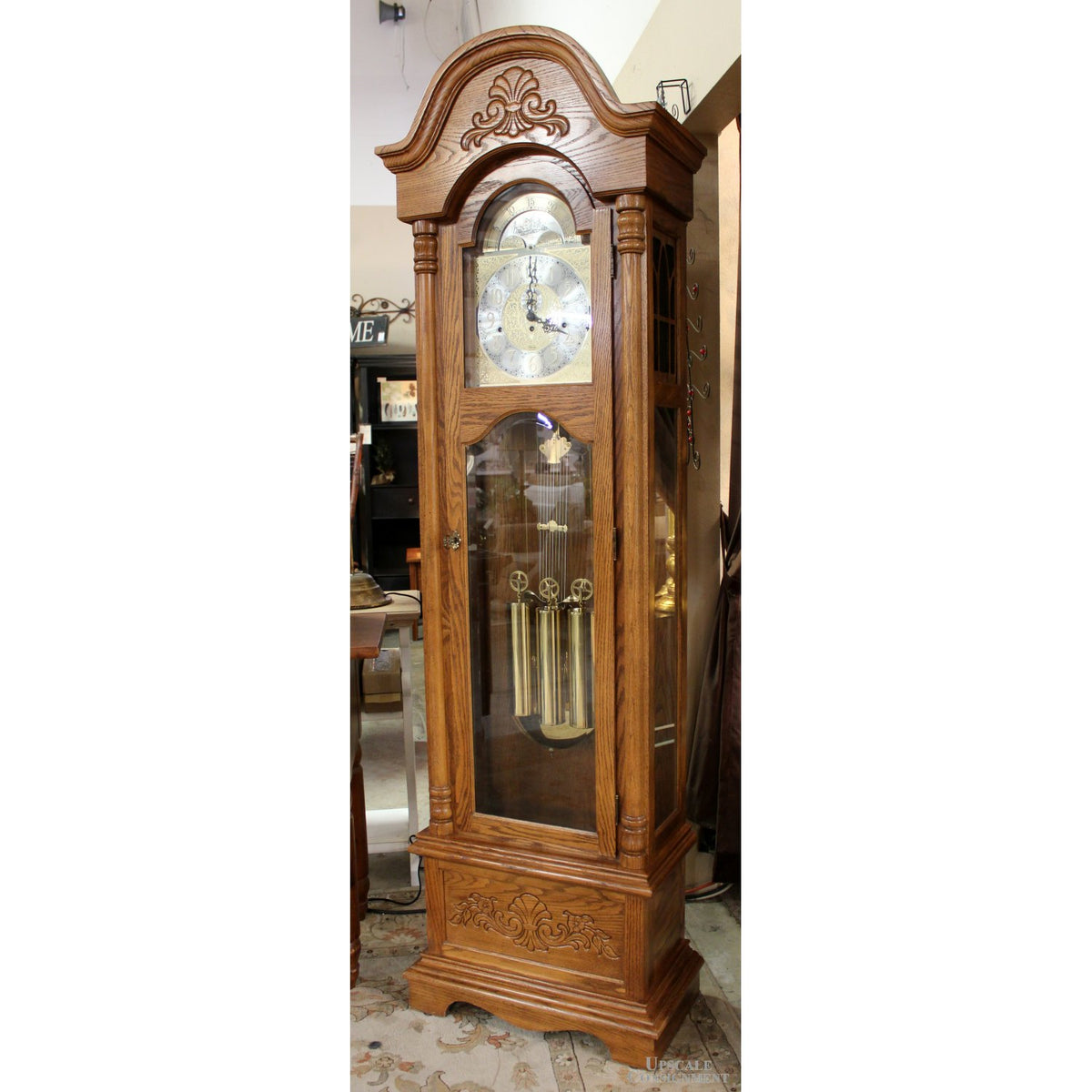 Ridgeway Oak Grandfather Clock