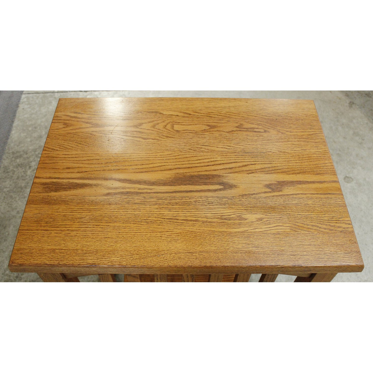 Mission Oak End Table w/Drawer