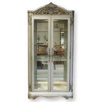 Thomasville Silver Curio Cabinet