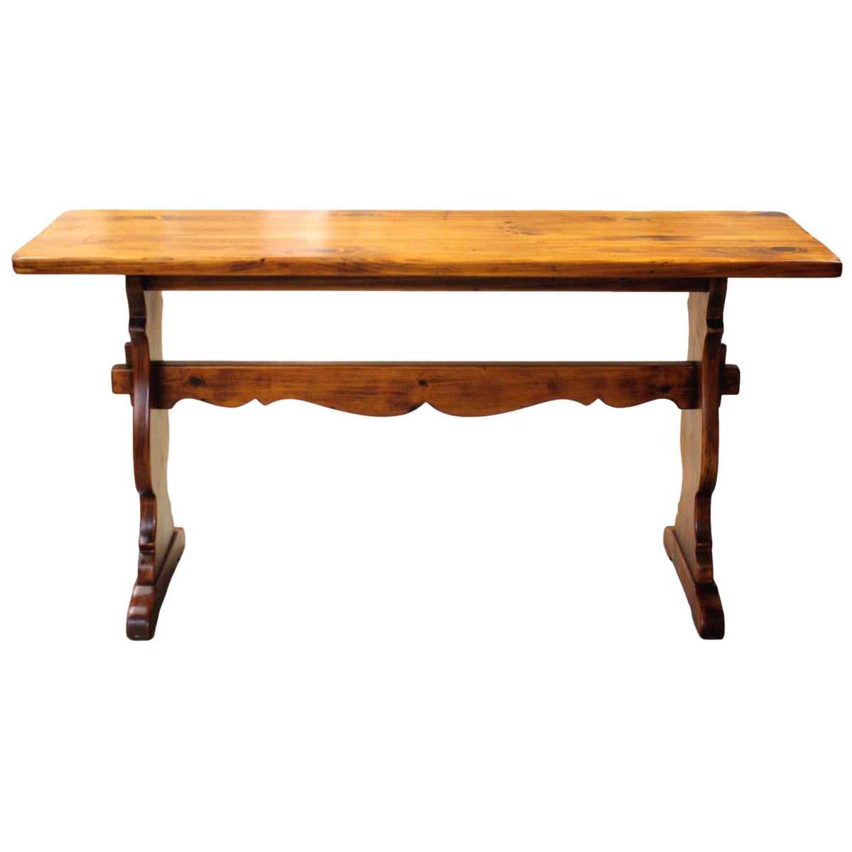 Ethan Allen Solid Pine Console Table