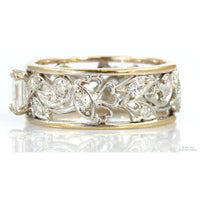 Edwardian Revival Style .90ctw Diamond Ring - .44ct Solitaire