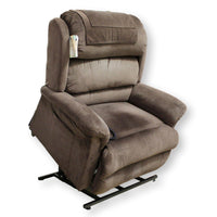 Ultra Comfort Extra Large Brown Dual Motor Power Lift Recliner