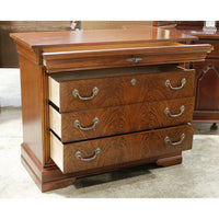 Drexel Heritage 4 Drawer Flame Mahogany Dresser