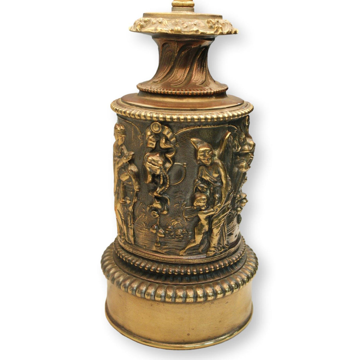 Brass Figural Table Lamp