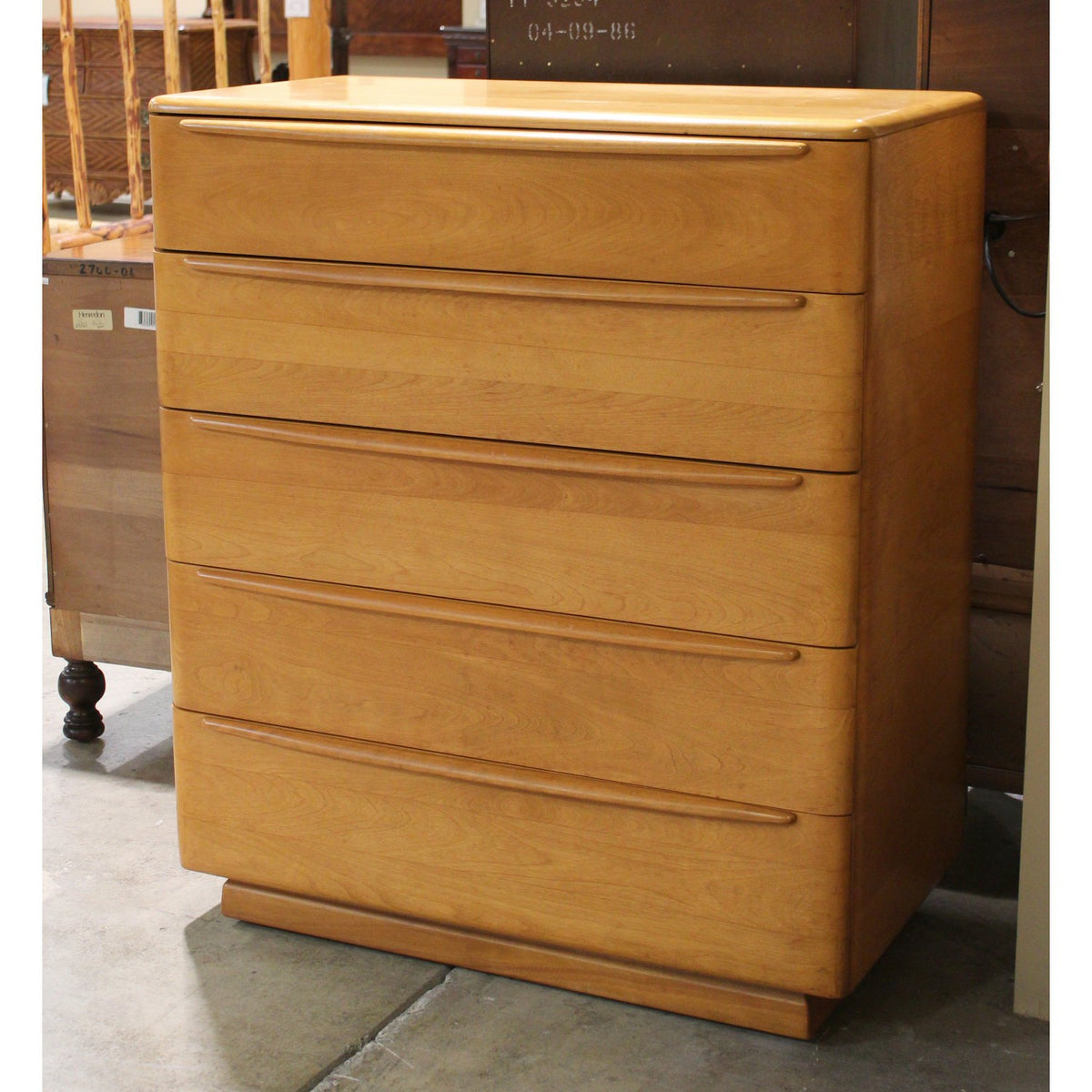 Heywood Wakefield 'Encore' Solid Birch Chest of Drawers