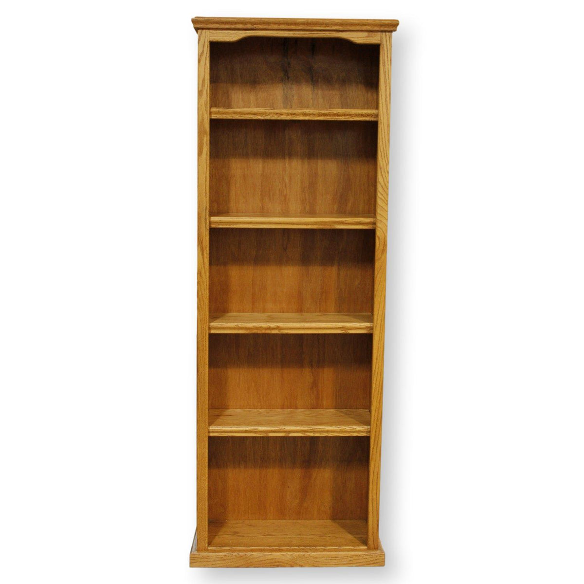 6' Oak Bookcase