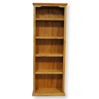 6' Oak Bookcase