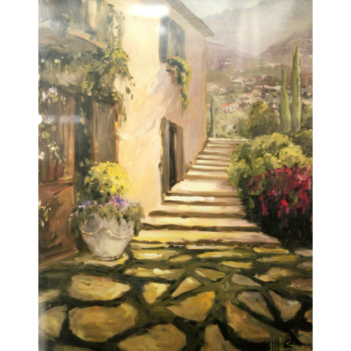 Framed Print - Staircase by Villa