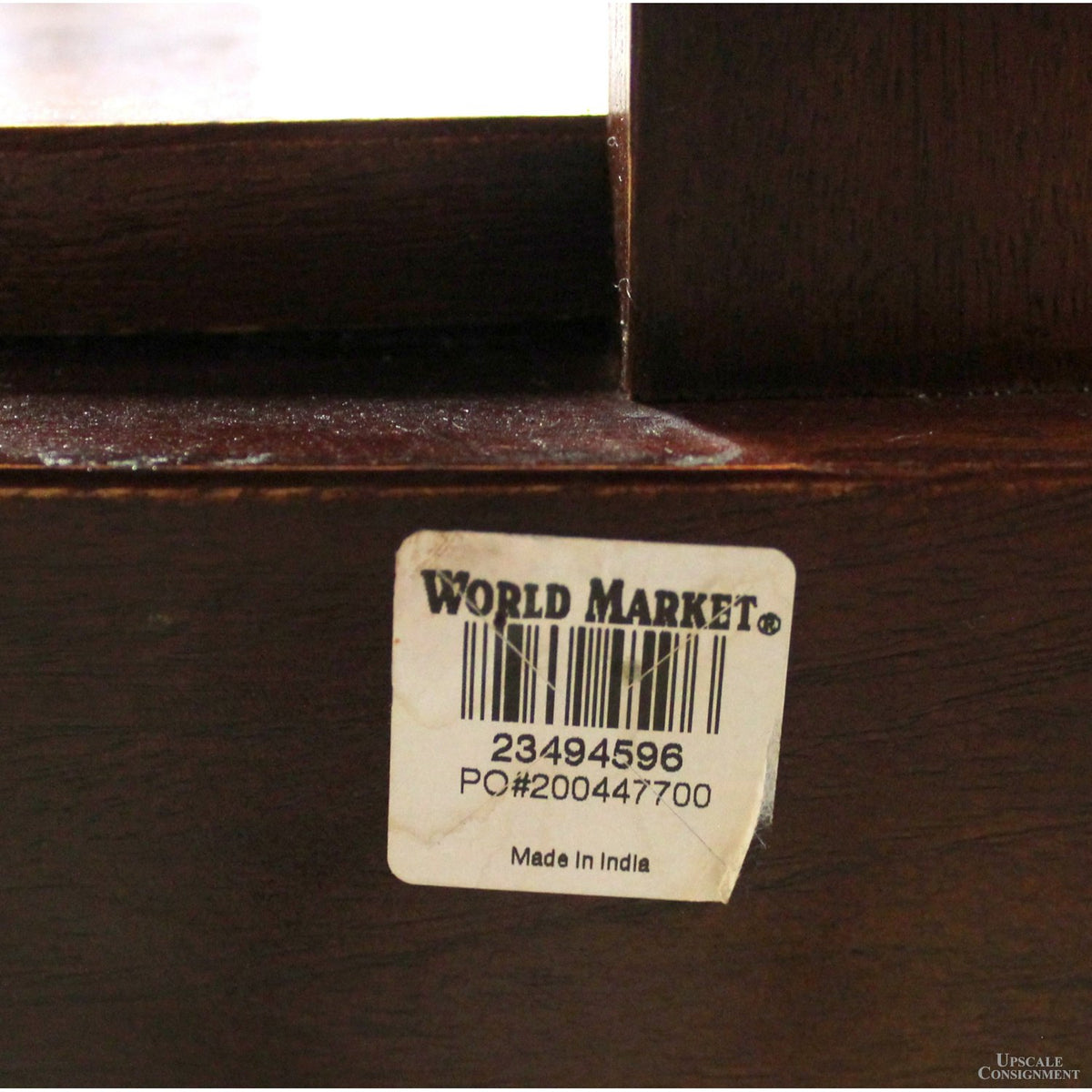 World Market Hand Hewn Tropical Dining Table w/8 Chairs