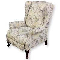 La-Z-Boy Leaf Print Wingback Recliner