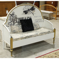 French Motif Settee