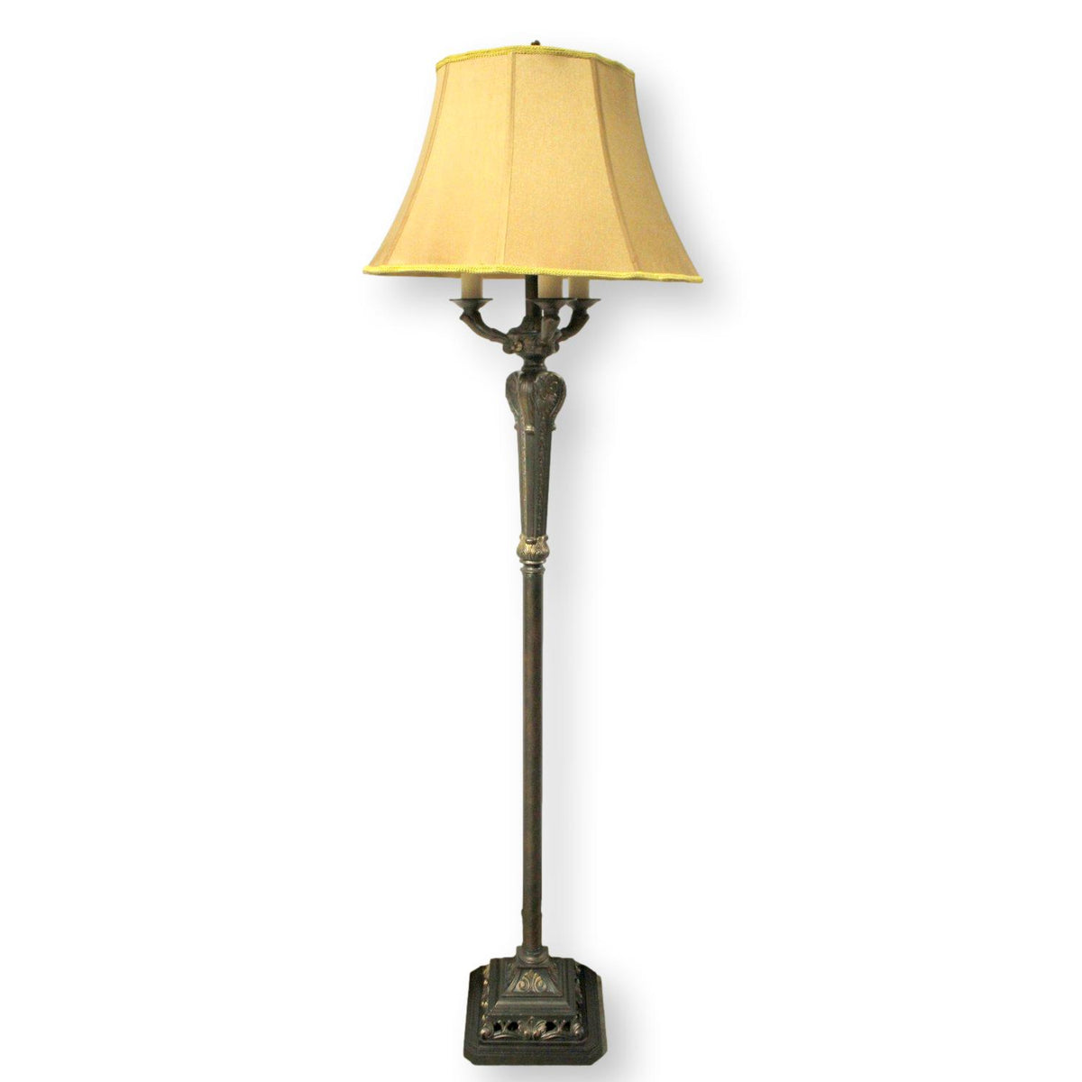 Bronze Candelabra Floor Lamp