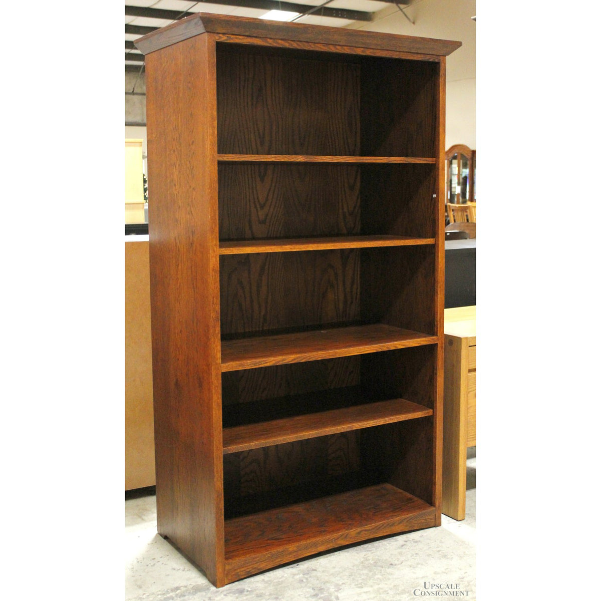 Bentwood Furniture Oak Bookcase