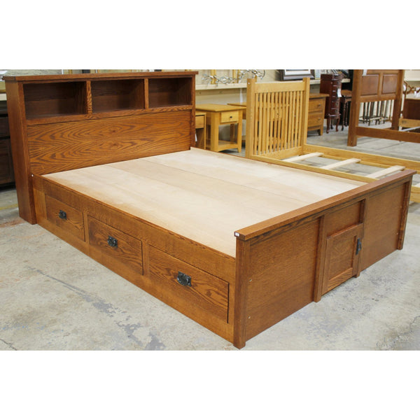 Oakcraft Oak Platform Bed