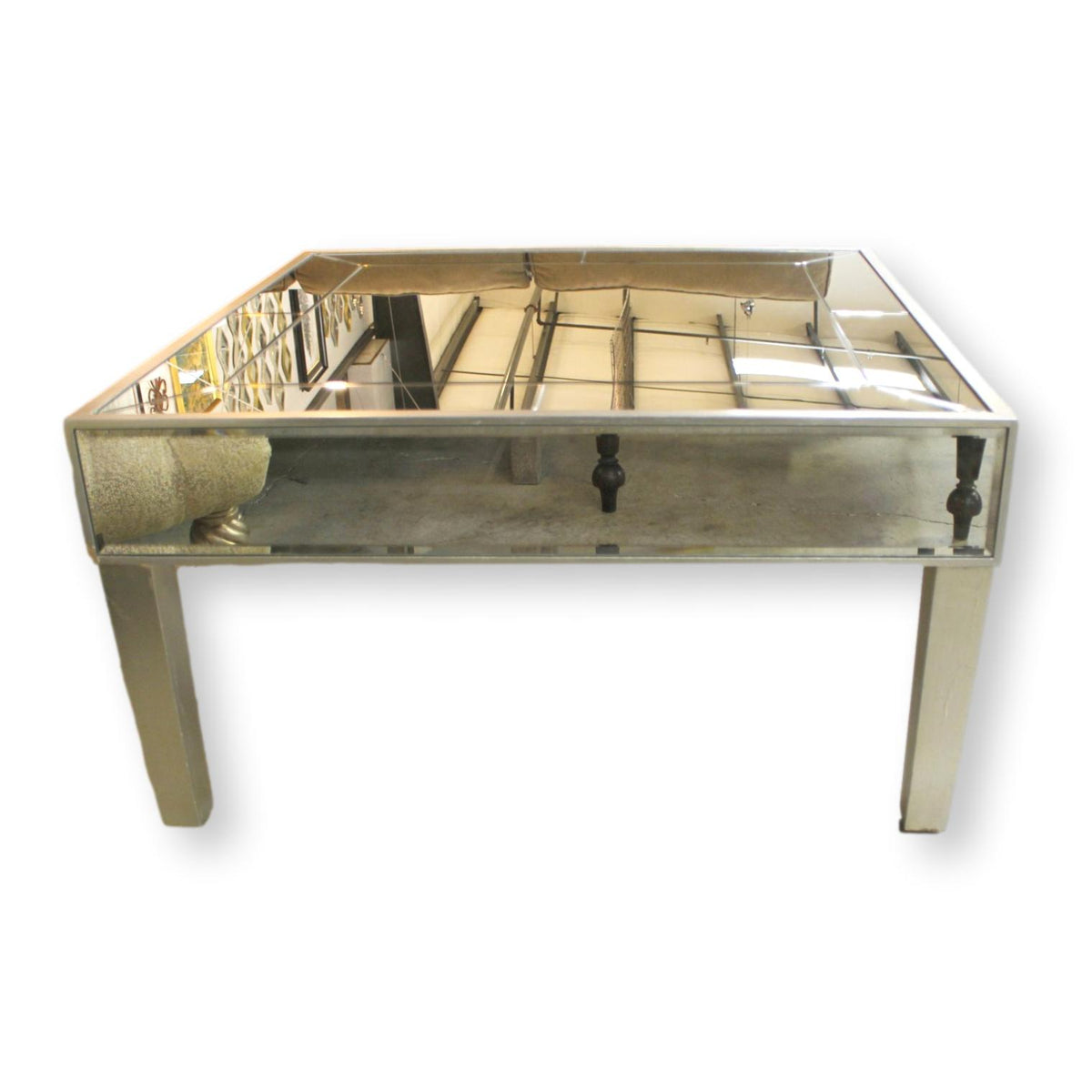 Uttermost Square Mirrored Coffee Table