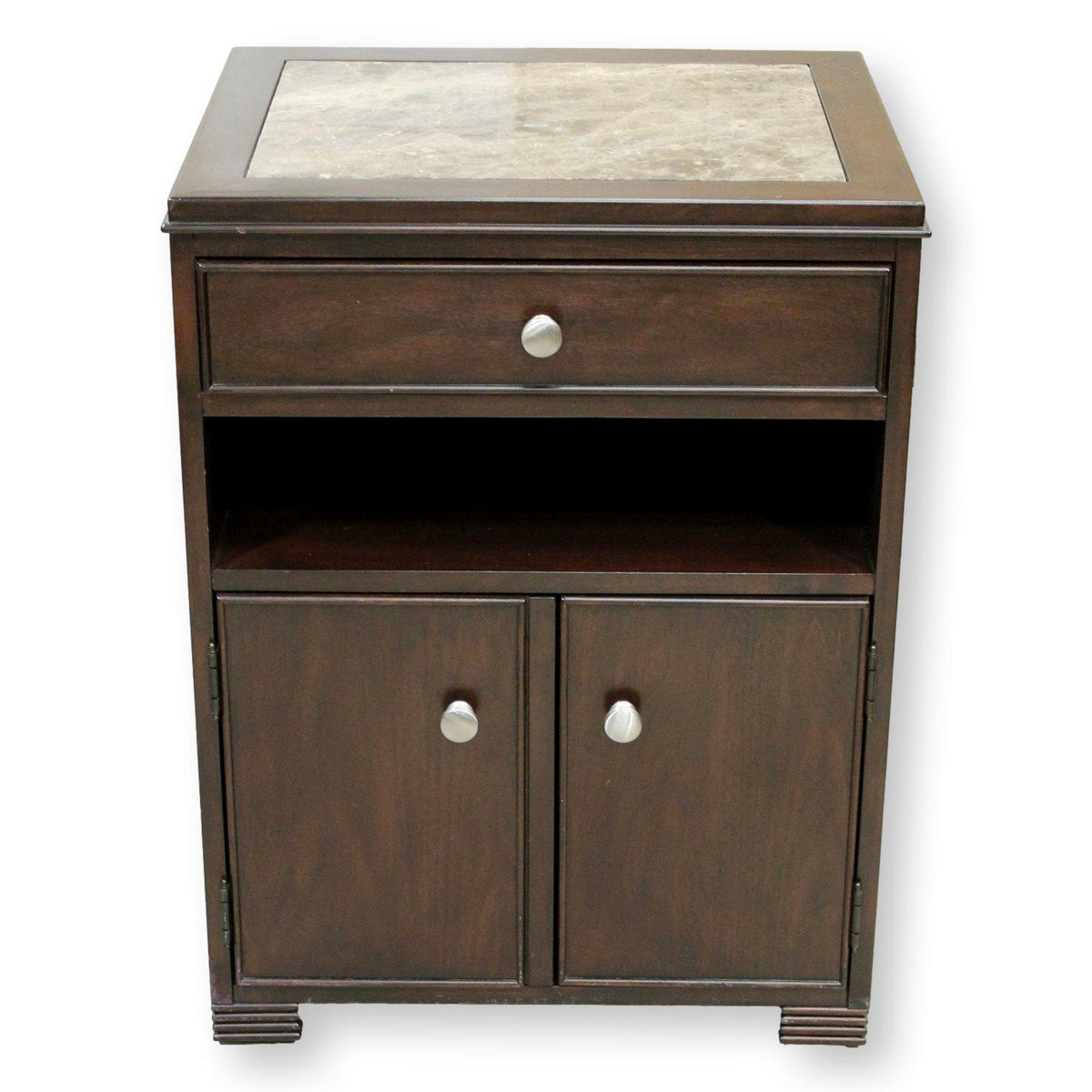 Stanley Furniture Marble Top Nightstand