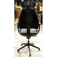 IKEA Black Leather "Gruppsel" Gaming Chair