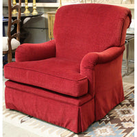 Kravat Furniture Red Club Chair