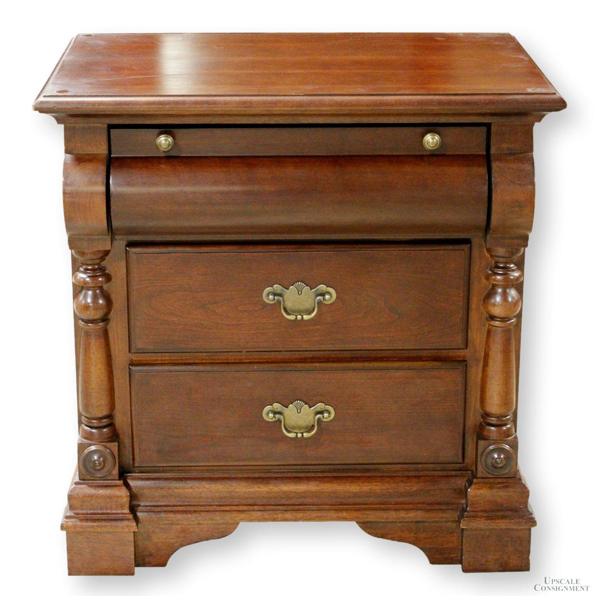 Universal Furniture 3 Drawer Cherry Nightstand