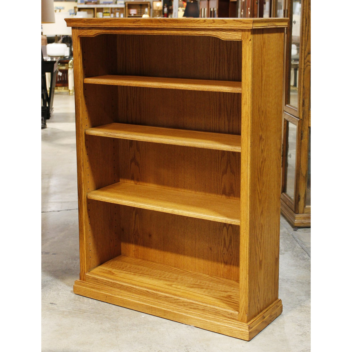 4' Oak Bookcase