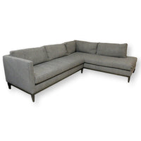 Lee Industries Gray 2 Piece Sectional