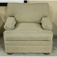 Ethan Allen Club Chair & Ottoman