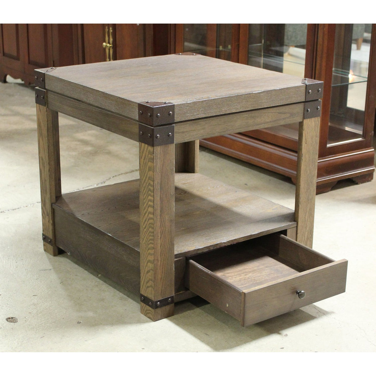Ashley Industrial End Table