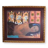 Artwork - Balinese - Lady Lying on Her Side