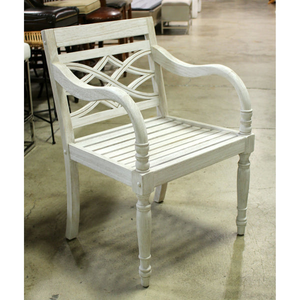 Ballard Designs  'Ceylon Whitewash' Chair