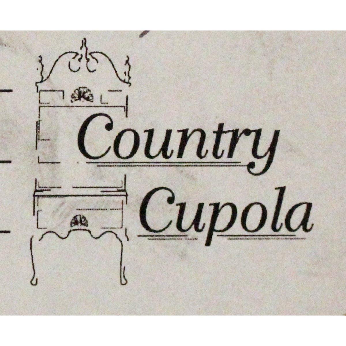 Country Cupola California King Size Panel Bed