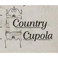 Country Cupola California King Size Panel Bed