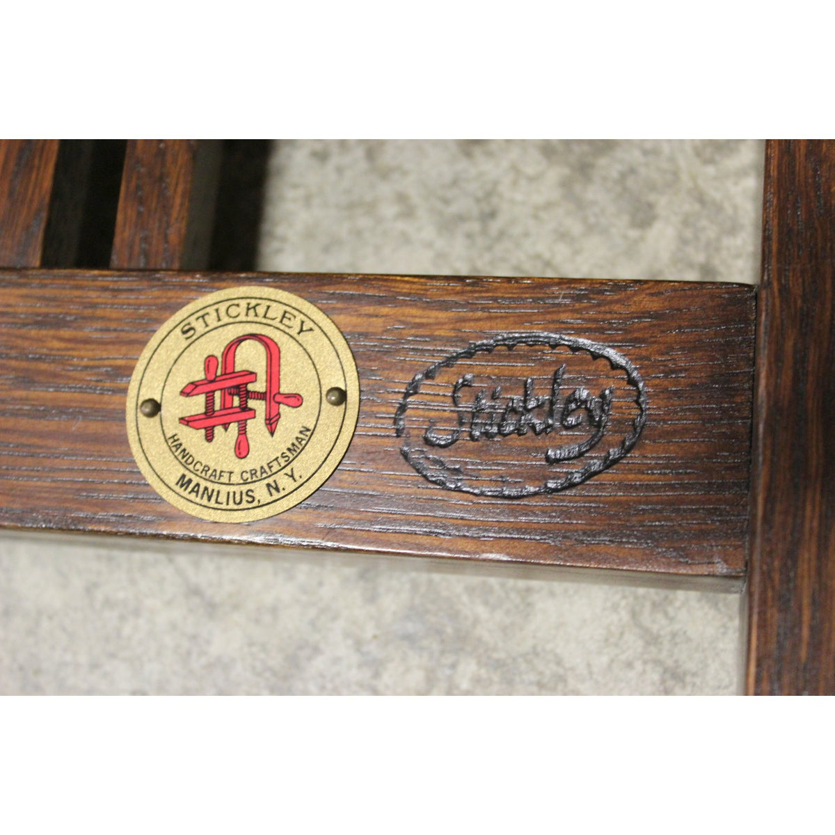 Stickley 'Morris' Chair w/Ottoman