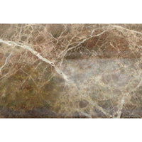 Ornately Carved Console Table w/Marble Top