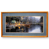 Darrell Bush Framed Limited Edition Print 'A Place in the Pines'